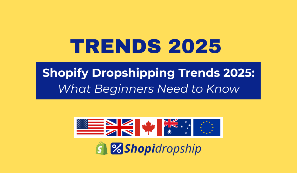 Shopify dropshipping expert analyzing 2025 trends for beginners