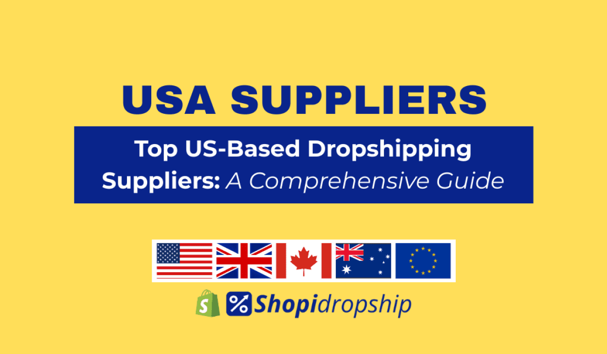 Shopify dropshipping expert reviewing US-based suppliers for 2025